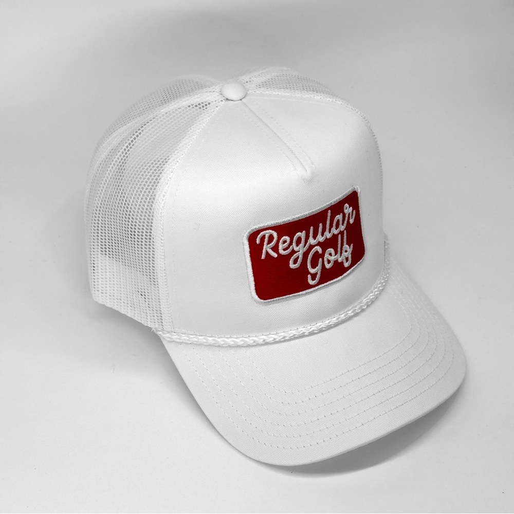 Regular Golf White Trucker Hat – Embroidered - Happy Gilmore - Picture 5 of 8